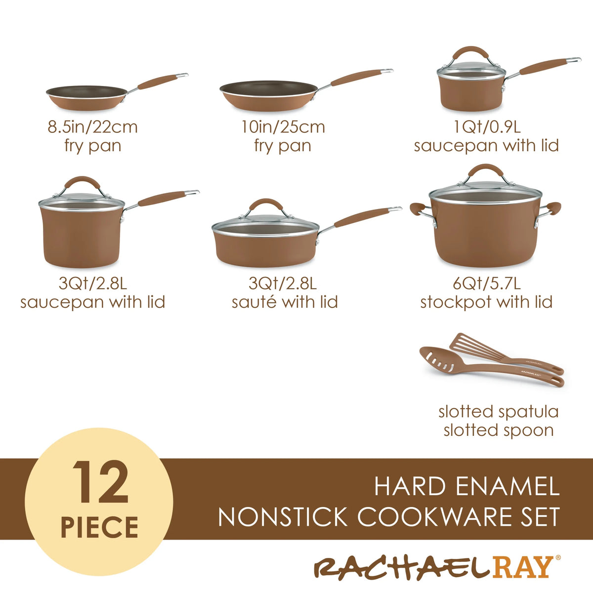 12 Piece Nonstick Cookware Set Z738699