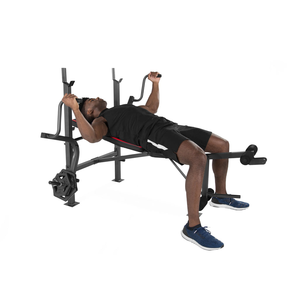 Standard Bench with Butterfly and Preacher Curl G3623
