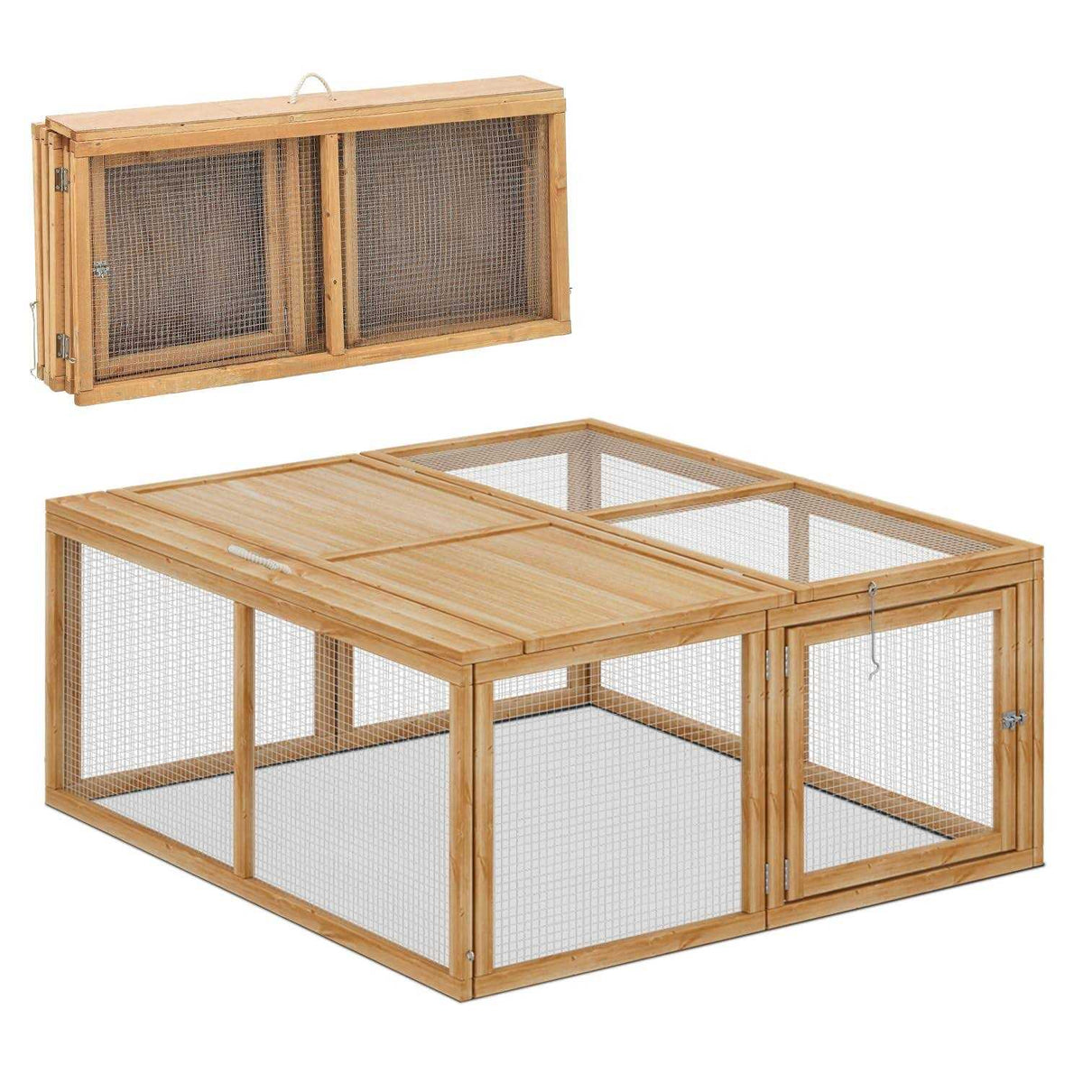 Wooden Small Animal Cage K41556