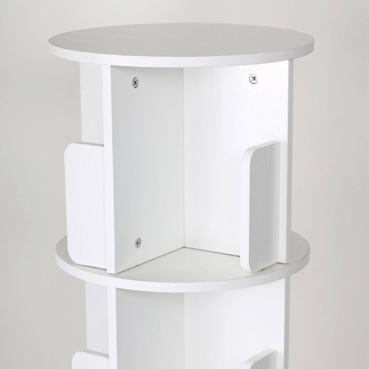 Dark Walnut Rotating Bookshelf W9859