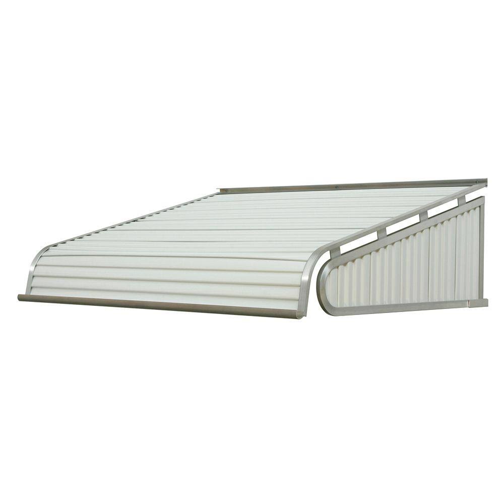 White Solid Fixed Door Awning L4287