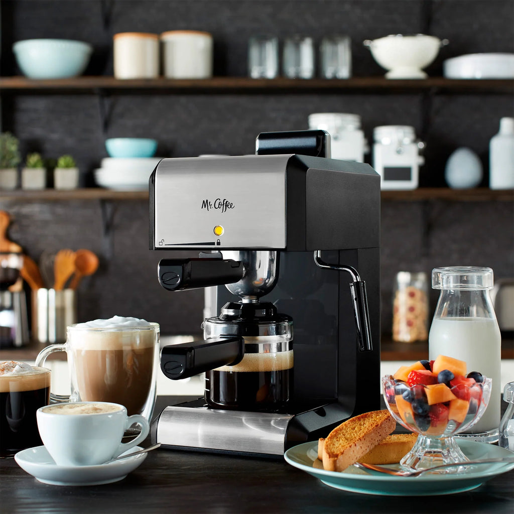 Automatic Espresso and Cappuccino Machine, 20 oz, Silver X760