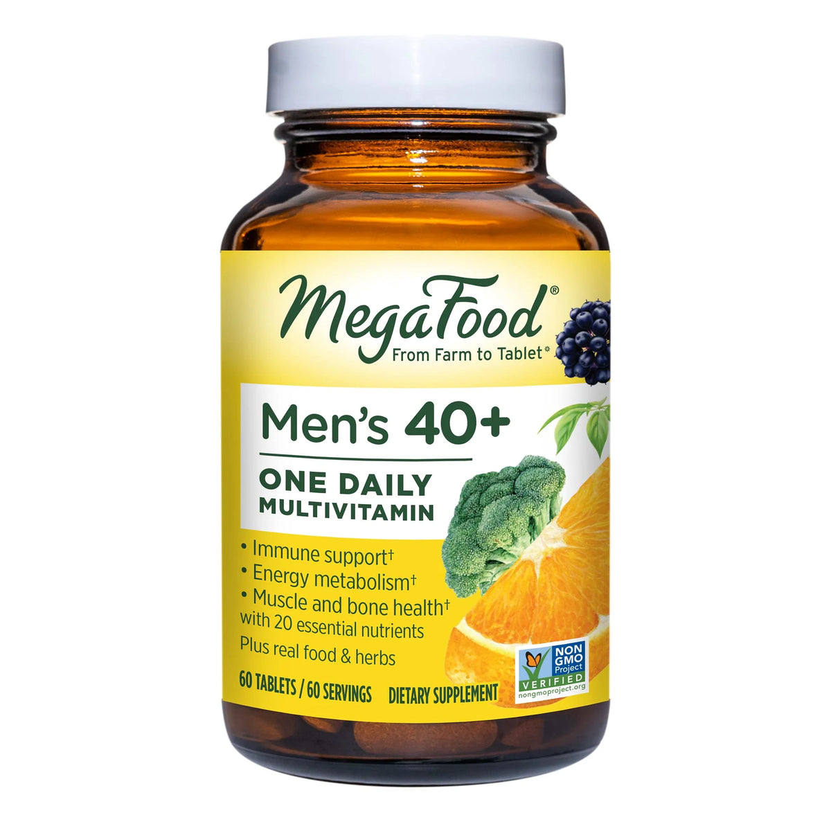Men's 40+ One Daily Multivitamin 60 Tabs N684