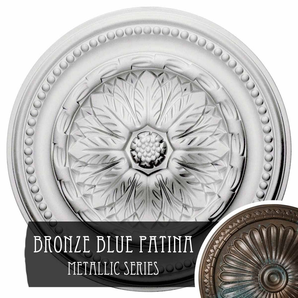 Bronze Hand-Painted Ceiling Medallion V6689