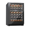 24" 56 Bottle Dual Zone Wine Cooler Refrigerator Q1843