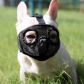 Adjustable Breathable Mesh Short Snout Dog Muzzle F820591