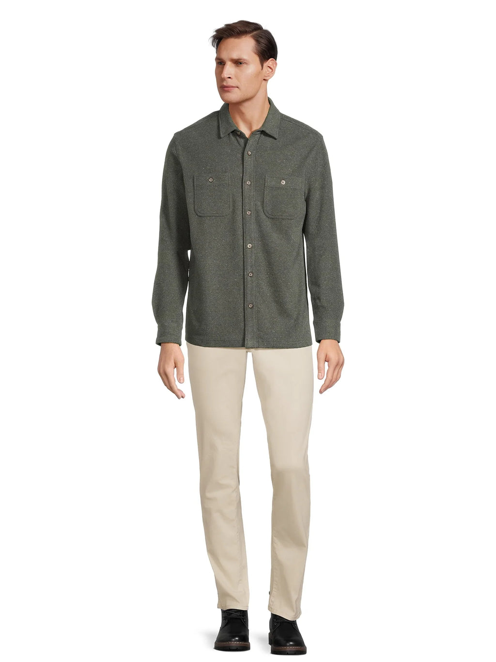Men's Long Sleeve Over Shirt U746559