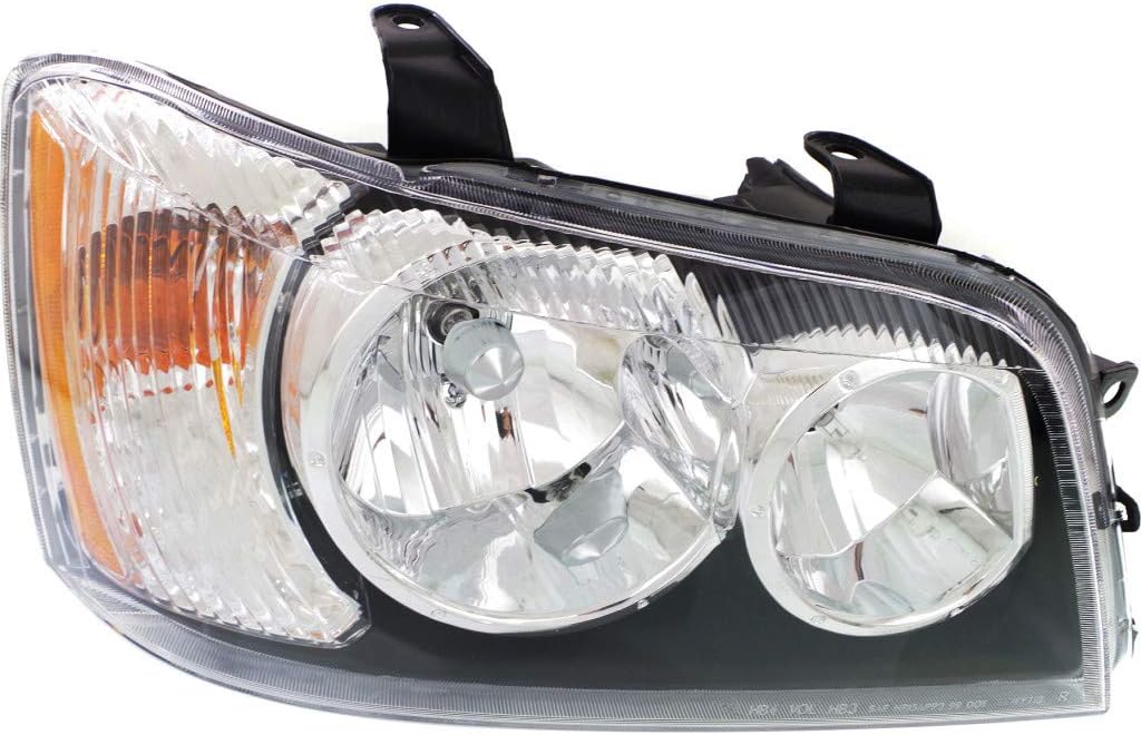 Headlight Assembly Passenger Side with Bulbs Pack of 2 U83401