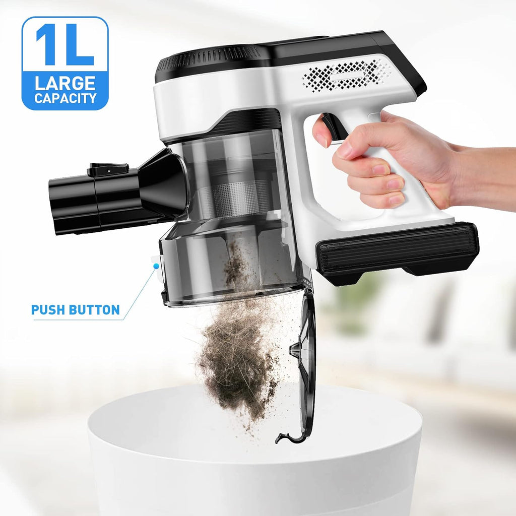 Cordless Vacuum Cleaner 26Kpa Lightweight Handheld Stick Vacuum with Electric Mop I440247