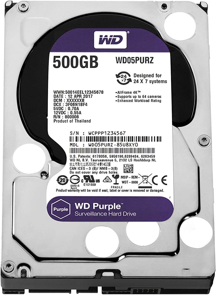10TB Surveillance Internal Hard Drive H8924