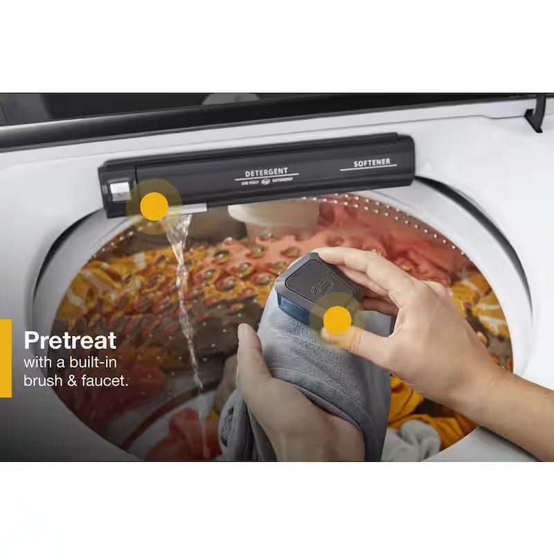 4.7 cu. ft. Top Load Washer with Agitator in White W287593