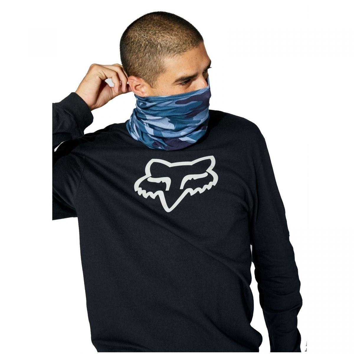 Blue Camouflage Neck Gaiter A75734