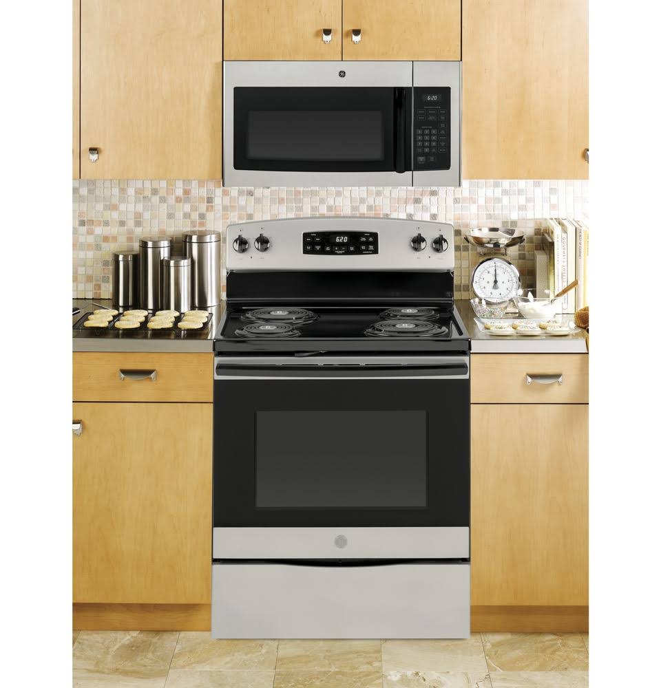 1.6 Cu. ft. Silver Over-the-range Microwave Oven E855
