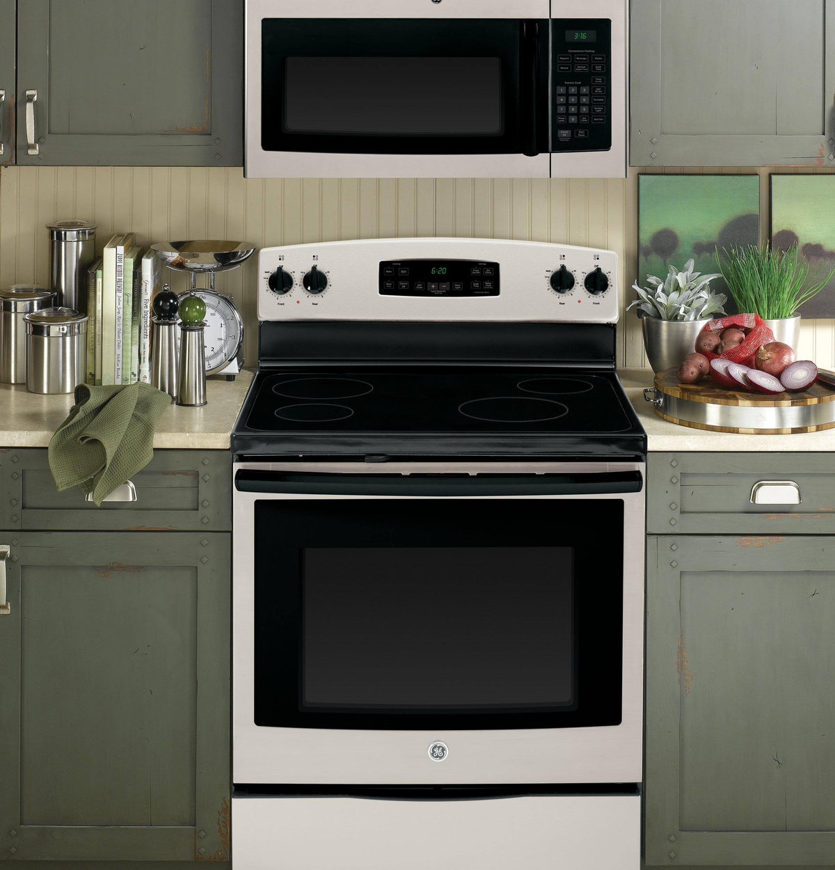 1.6 Cu. ft. Silver Over-the-range Microwave Oven E855