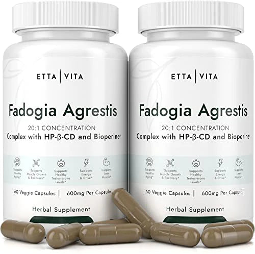 Organic Fadogia Agrestis 600mg 120ct A91494