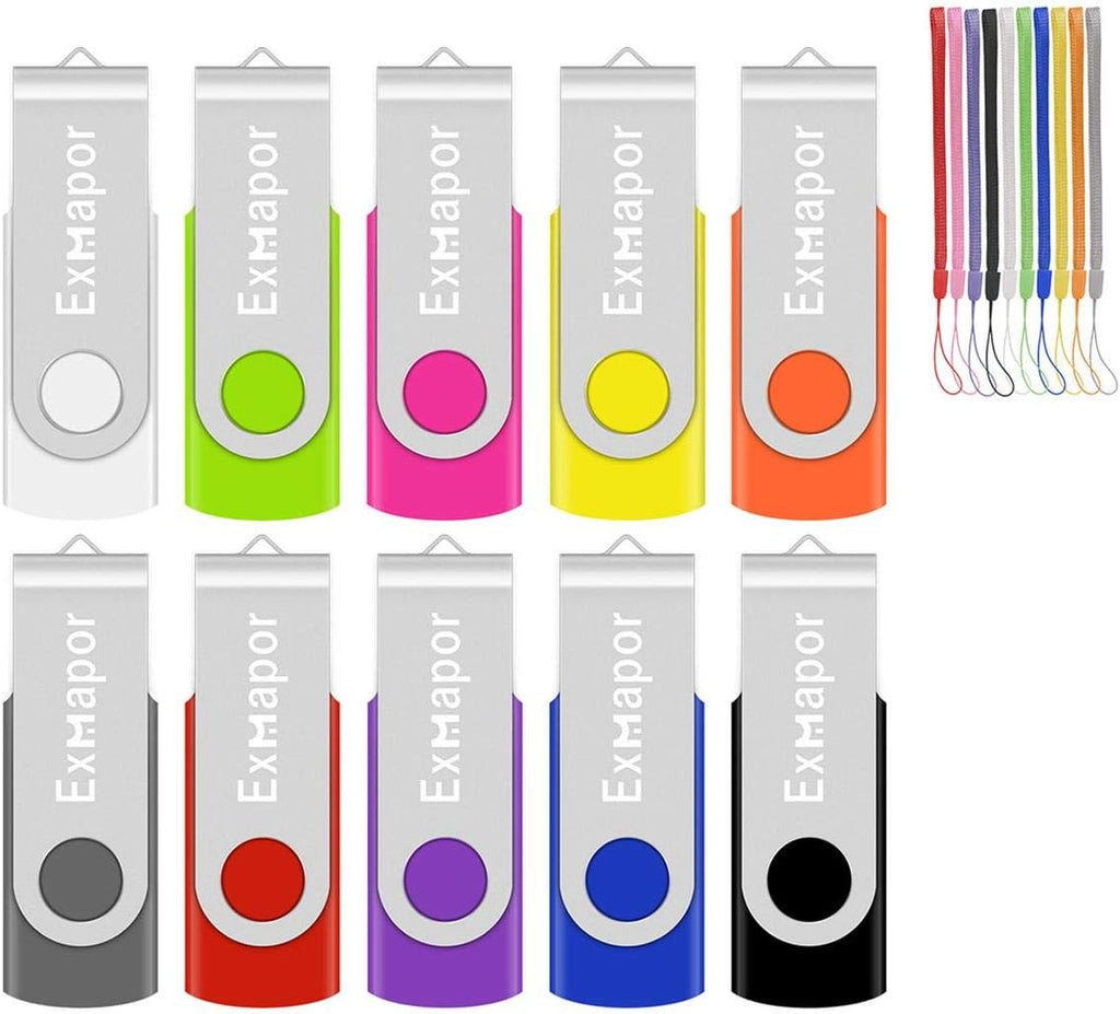 2GB USB Flash Drive Metal Shell 10 Pack Z898