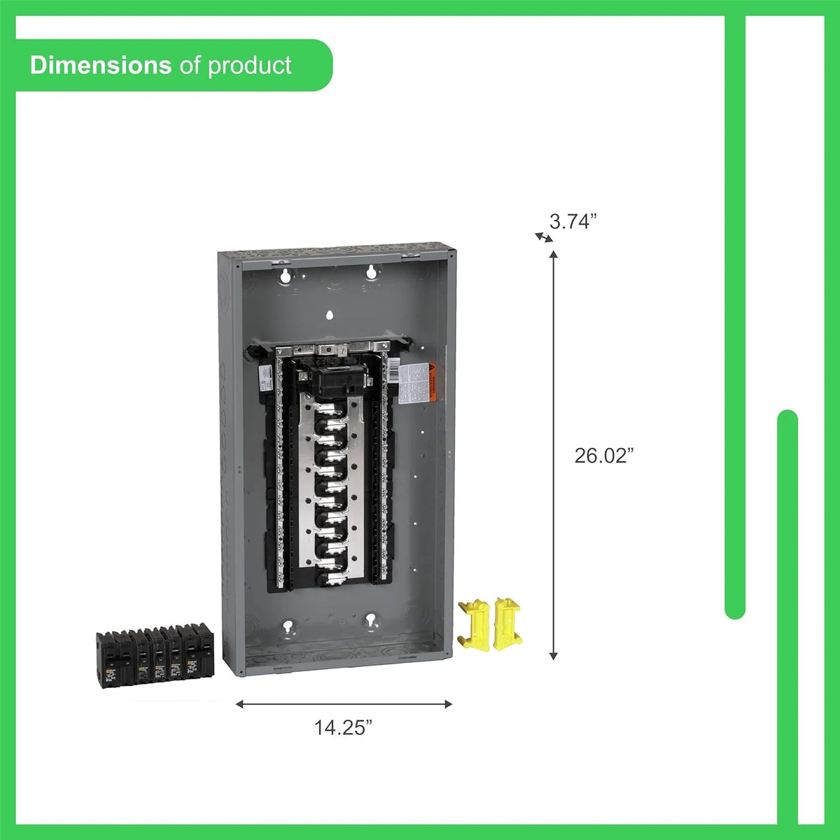 100-Amp 24-Space 48-Circuit Indoor Load Center J752