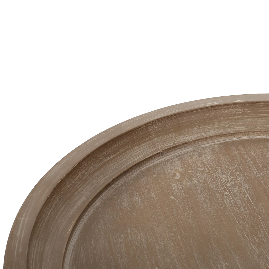 Fir Wood Accent Table S5771