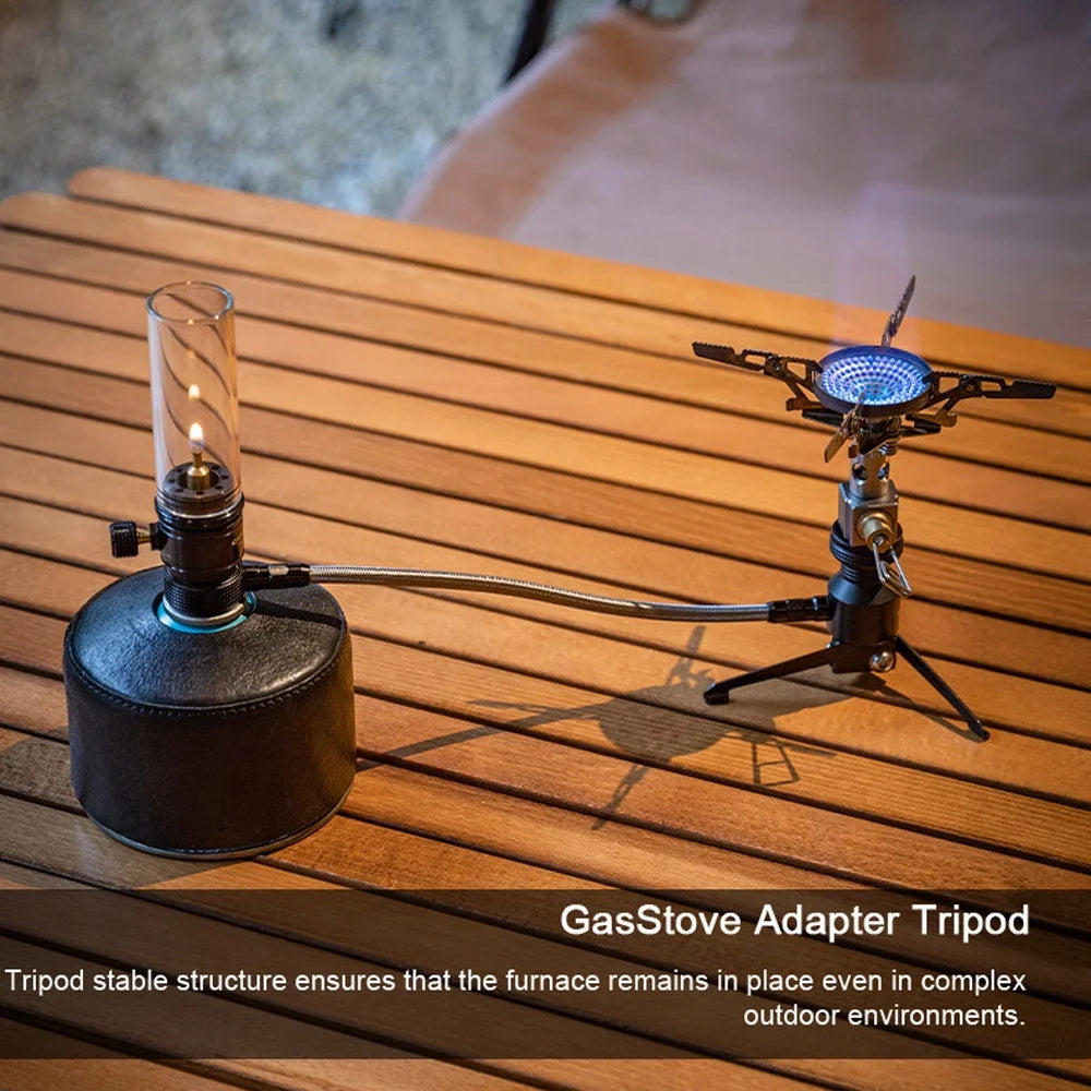 Lightweight Aluminum Alloy Folding Gas Stove Tripod S3309