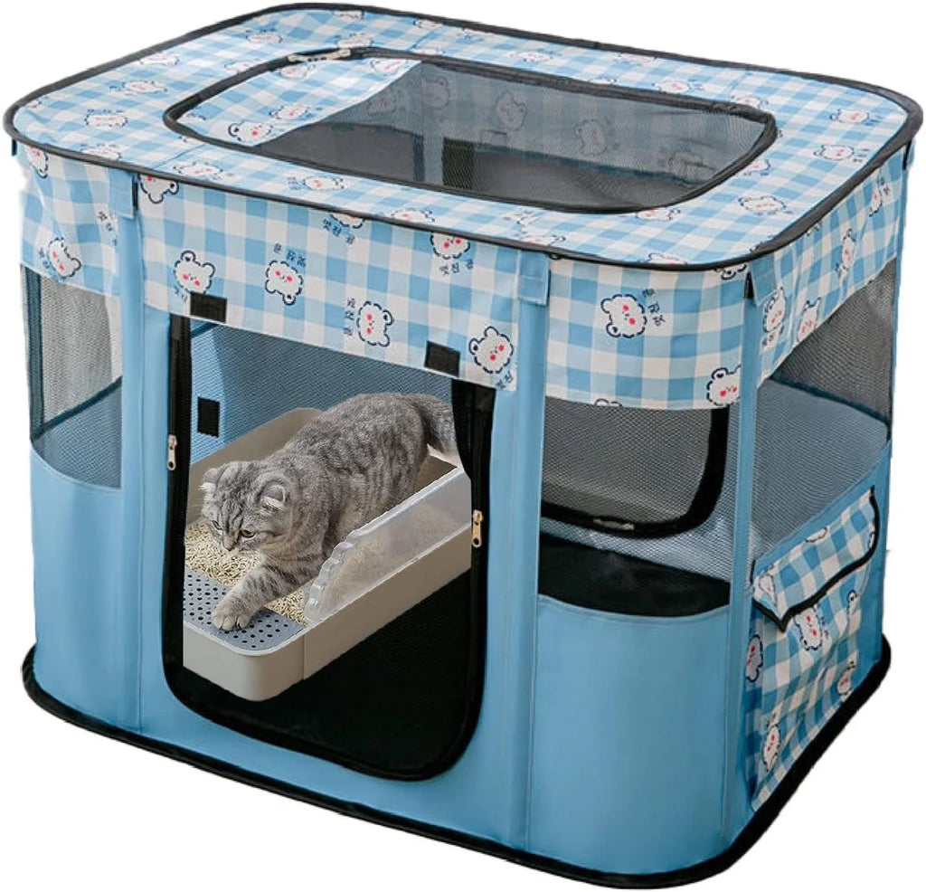 Portable Foldable Pet Playpen with Handbag Z9521