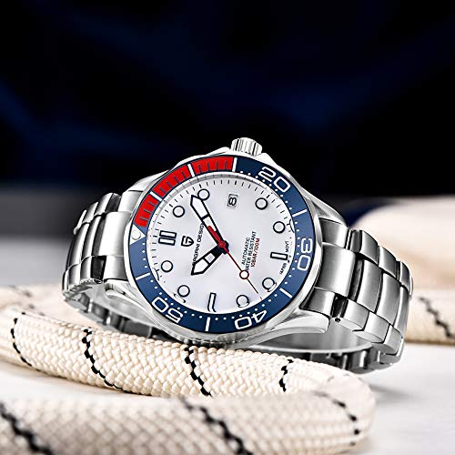 Stainless Steel Automatic Diving Watch with Ceramic Bezel S2799