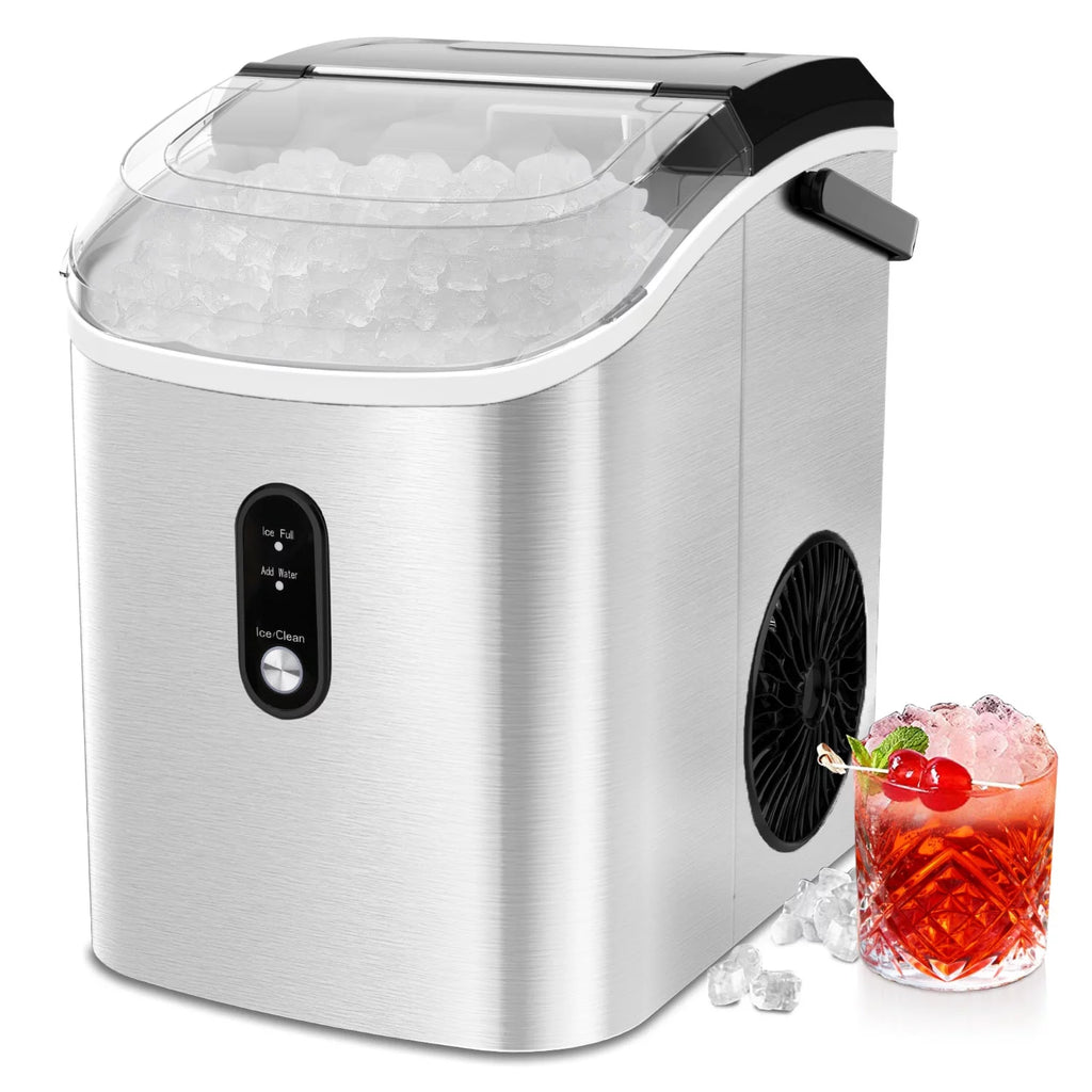 33lbs Countertop Nugget Ice Maker with Scoop V672