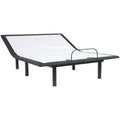 King Black Metal Bed A223783