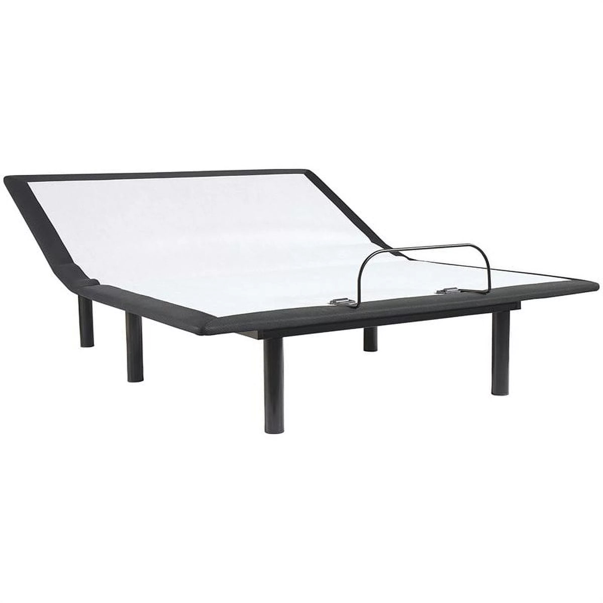 King Black Metal Bed A223783
