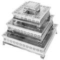 Square 4-Tier Wedding Cake Stands T8643