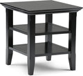 Distressed Grey End Table C3627