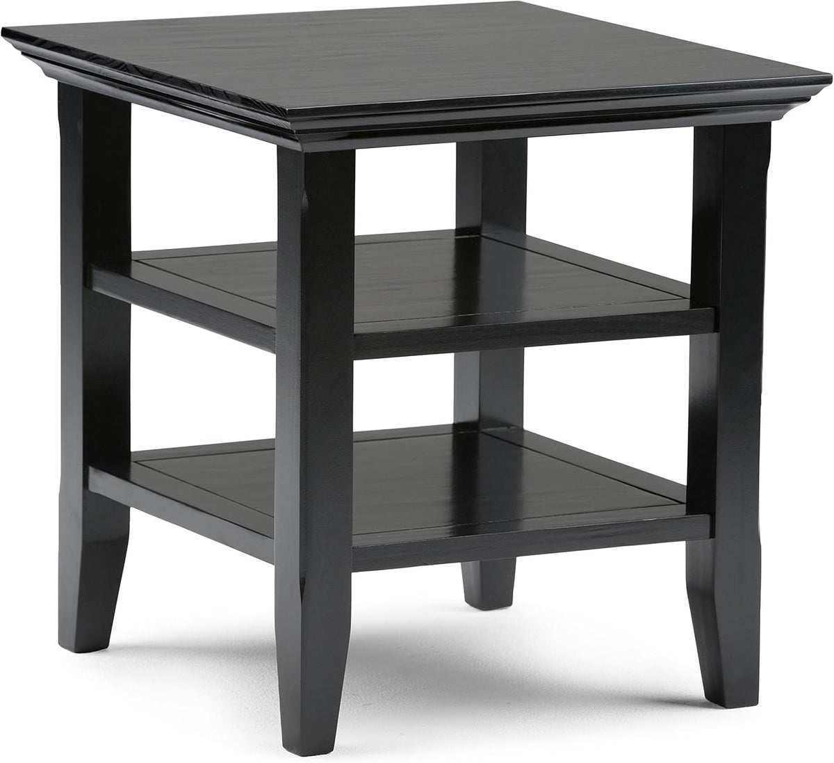 Distressed Grey End Table C3627