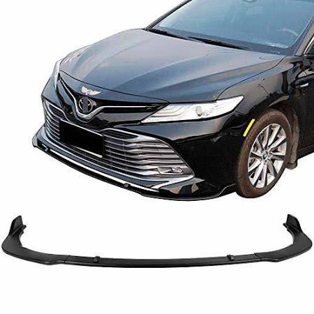 Matte Black Front Bumper Lip D8866