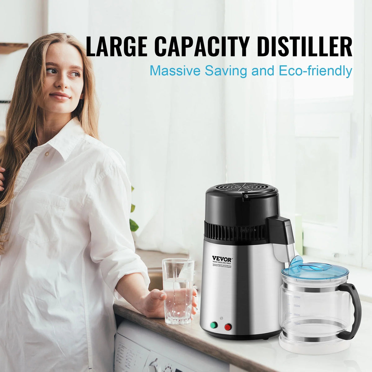 4L Stainless Steel Water Distiller D11023