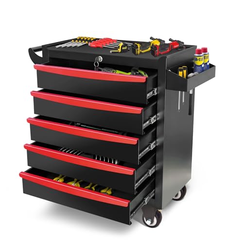 5 Drawer Metal Rolling Tool Chest S58497