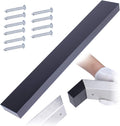 Handrail Connector 400mm Internal Spline POM Rectangular Stainless Steel Aluminum Black U822