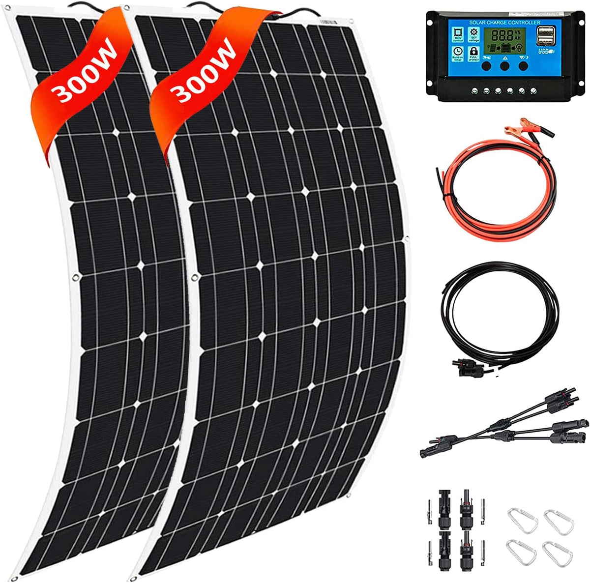 600W Portable Flexible Solar Panel with Controller Z546296