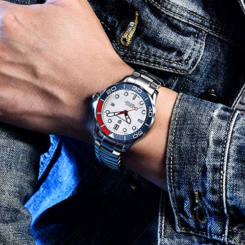 Stainless Steel Automatic Diving Watch with Ceramic Bezel S2799