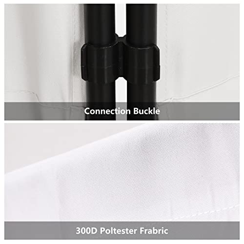 Black 6 Panel Folding Room Divider K3684