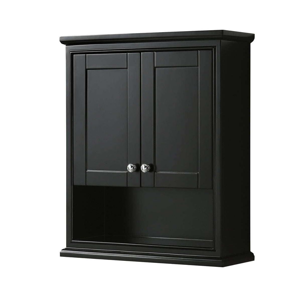 Dark Espresso Wall-Mounted Storage Cabinet O578395