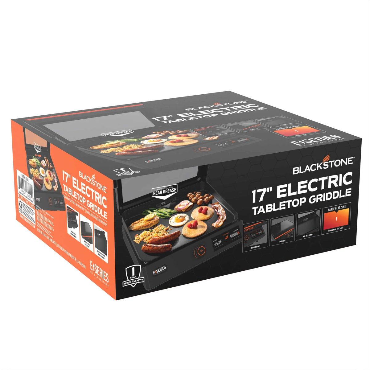 17 Electric Tabletop Griddle with Hood X918
