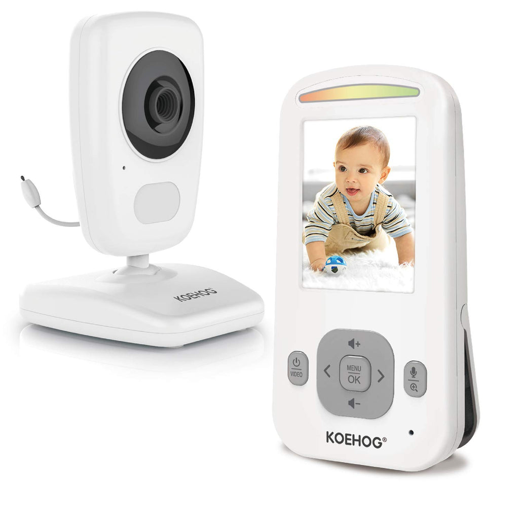 Baby Monitor with Camera, Auto Night Vision, Temperature Alert E7011