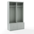 Gray Wood Hall Tree Set of 2 K749551