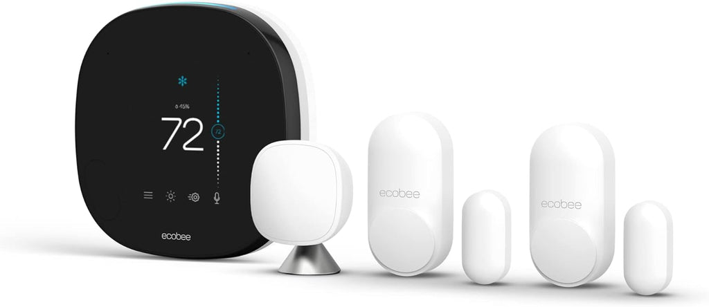 SmartThermostat with Voice Control, 2-Pack SmartSensors for Doors and Windows N529