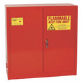 Red 30 gal Flammable Safety Cabinet U410