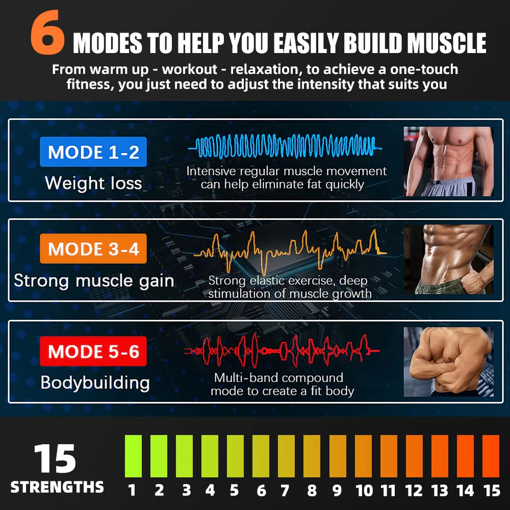 Ab Stimulator Muscle Toner Belt C3101