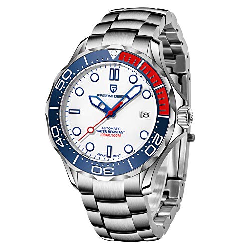 Stainless Steel Automatic Diving Watch with Ceramic Bezel S2799