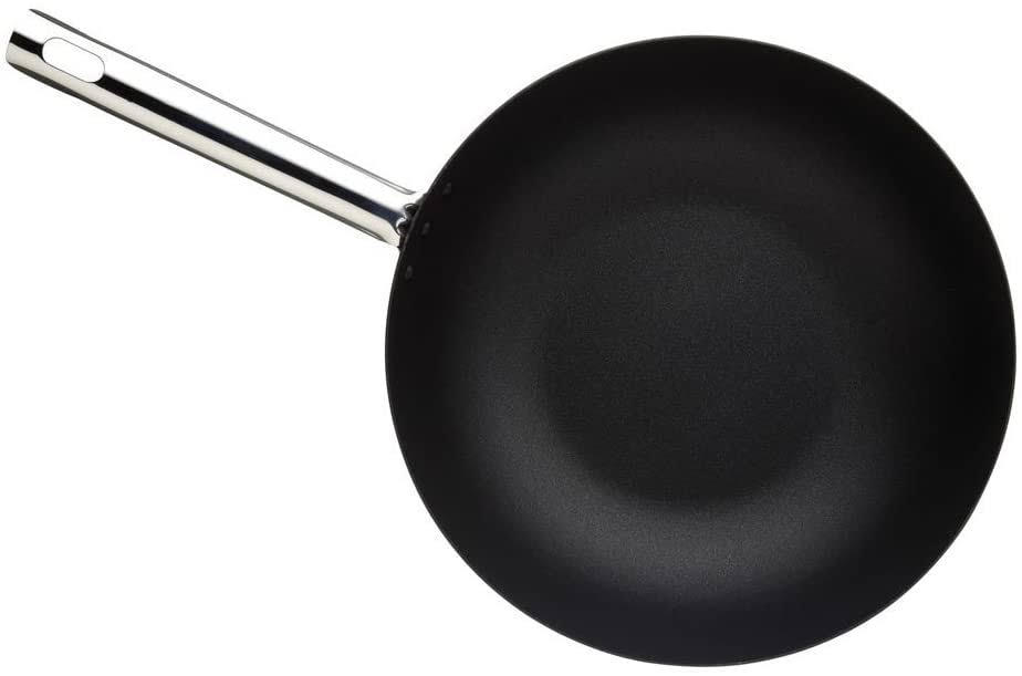Carbon Steel 30cm Wok Y7713