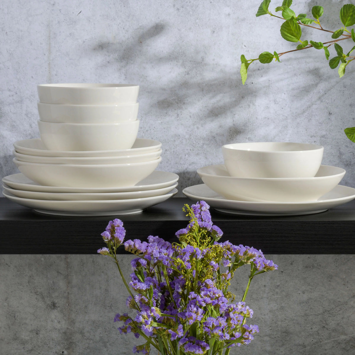 12 Piece Double Bowl Set V240830