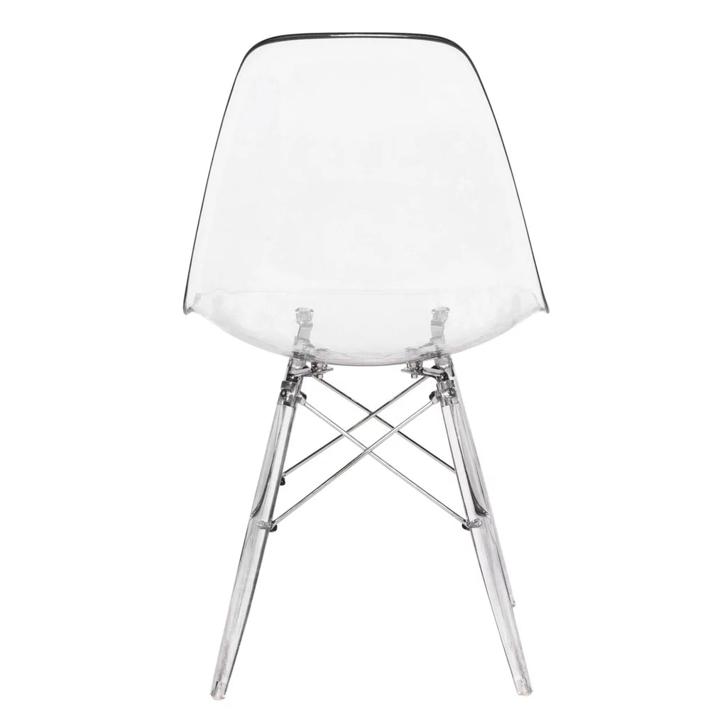 Clear Molded Side Chair Set of 2 K313729