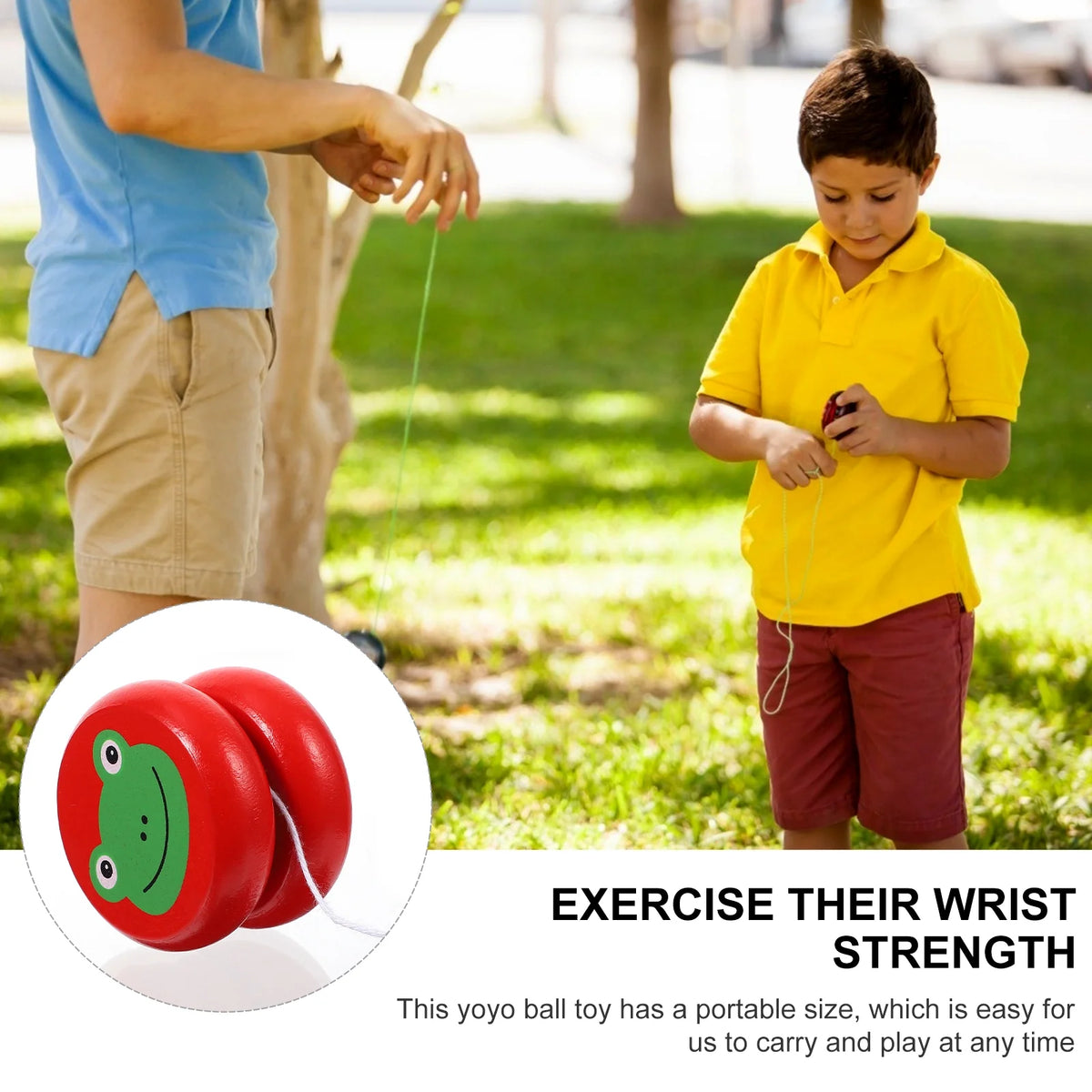 Wooden Finger Yoyo Ball Toy B160551